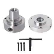 5C 5" Collet Lathe Chuck Closer With Semi-finished Adp.1-1/2" x 8 Thread