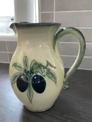 NEW Lucienne De Mauny Studio Pottery Oxfordshire Pottery Upright Jug/Vase