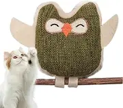 Catnip Toys Cats, Colorful Feather Cat Balls, Interactive Kitten Chew Toy with Feather and Catnip Filling Design for Kittens, Adults, or Seniors, 1 Piece