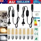 240V 1.8m Salt Lamp Power Cord Replacement LED Light Bulbs For Selenite Lamp