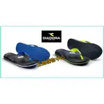 『DIADORA』男款 立體PU腳床 合成橡膠大底耐磨止滑黑DA71235 藍236 玩水速乾 夾腳拖鞋