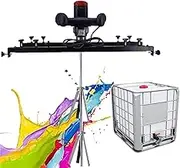 Commercial Barrel Drum Stirrer,3280w Electric Ibc Tank Mixer Machine,Ibc Paint Mixer,With Support Hanger,Folding Propeller,For Ink Dissolver Agitatortelescopic Range 65-125cm