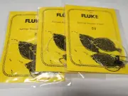 3 NJ Hand Tied Basic English Hook w/fish Finder Fluke/Summer Flounder Rig