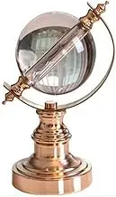 Home Decoration Crystal Ball Craft Ornaments Living Room Wine Cabinet Character Hanging Plate New House Decoration Wedding Gift Sun (Color : Gold, Size : 16 * 11 * 24cm)