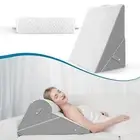 Bed Wedge Pillow Multi Function Bed Rest Pillow for Headboard Sleeping