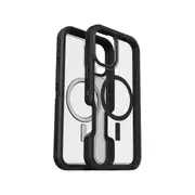 OtterBox Defender XT Clear Phone Case for iPhone 16 Plus - Dark Side (Clear/Black)