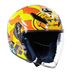 [安信騎士] AGV K-5 JET Soleluna 2001 半罩 安全帽 四分之三 K5 選手彩繪 日月