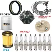 Tune Up Kit Filters Cap Spark plugs Wire For CHEVROLET C20 PICKUP V8 6.6L 1970 (for: Chevrolet)