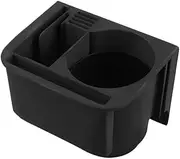 ATATHXHQay ABS Black Car Central Console Cup Holder Storage Box Armrest Box Organizer Cup Holder Compatible for Skoda Kodiaq 17-19 GT