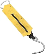 MOLUCKFU 2pcs Portable Mechanical Hanging Scale Gold Finish for Luggage Vegetables and Outdoor Weighing Lightweight and Versatile Tool for Travel and Everyday Use