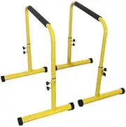 simhoa 2 Pieces Bar Stand Nonslip Grip Heavy Duty Station Adjustable Height Push up Stand for Exercise Home Gym Fitness