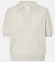 [Dorothee Schumacher] Dorothee Schumacher Fluffy Statements wool and cashmere top AU 14 green