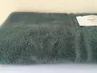 Linden Street Bath Towel 30" x 54" 100% ORGANIC Cotton Hunter Forrest Green New