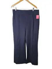 NWT SPANX 20252R The Perfect Hi Rise Flare in Navy Ponte Pants 2X Regular $148