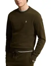 [Polo Ralph Lauren] Loopback Fleece Sweatshirt in Green