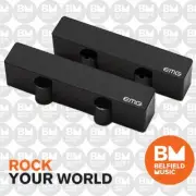 EMG J-Set J-Bass Guitar Pickup Set Black - Brand New - Belfield Music
