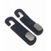 2Pcs Car Headrest Hook Seat Back Hanger Storage Hooks Organizer For Bag Clothes (for: Daihatsu)
