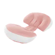 Nursing Pillow Support Pregnancy Pillows Feeding Baby Sleeping White blush