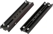 180mm Four Screw Holes Mounting Plate Astronomical Telescope Accessories(180mm XY240528 Black)