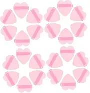 [Minkissy] Makeup Pcs Heart Design Sponge Puff Face for Foundation Powder Application