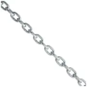 3/8 in x 10 Ft Proof Coil Welded Link Chain T316 SS 2,650 WLL