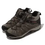 MERRELL 戶外鞋 ALVERSTONE 2 MID GTX 男鞋 棕 黑 登山鞋 防水 越野 避震 郊山 ML036917