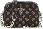 [GUESS] Noelle Crossbody Camera Bag Mocha Logo, Mocha logo