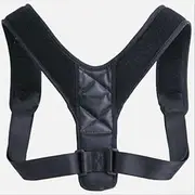BOOC Posture Corrector For Men And Women - Adjustable Upper Back Brace For Clavicle To Support Neck, Back and Shoulder (Small)