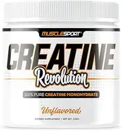 Musclesport Revolution Unflavored Creatine Monohydrate Powder 300 g