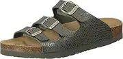 [Dr. Brinkmann] Novellda Women's Mules, Green, 7 AU