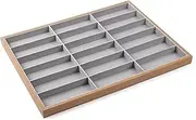 [HAMKVBPR] Sunglasses Storage Box Glasses Shelf Glasses Props Display Box Counter Decorative Tray Eyewear Display Case(53x40x3cm)