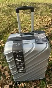 LONDON FOG GATWICK COLLECTION 24" EXPANDABLE HARDSIDE 8-WHEEL SPINNER