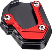 Stand Pad Fit For Loncin Voge 300 Fit For Rally 300Rally DS525X DS900X Accessories Motorcycle Side Stand Extension Kickstand Lift Stand(Red)