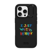 iPhone 16 Pro Impact Ring Stand Case MagSafe Compatible I Just Want to Be Happy