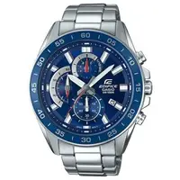 在飛比找森森購物網優惠-【CASIO 卡西歐】EDIFICE 三眼計時賽車男錶 不鏽