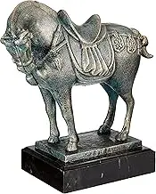 Design Toscano 11 in. Ancient Tang Horse Iron Statue [Kitchen]