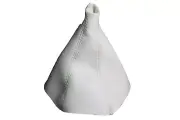 Fits 86-92 Toyota Supra MK3 Synthetic Leather Manual Shift Boot White (for: Toyota)