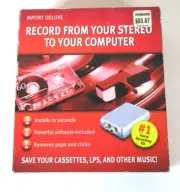 XiteI port Deluxe Software Record From Your Stereo To Your Computer New