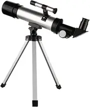 Yardenfun 1 Set High Magnification Stargazing Telescope for Durable Refracting Telescope with Tripod for Stargazing Moon Observation and Outdoor Exploration