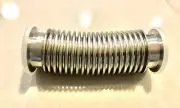 Kurt J.Lesker, MH-QF-C06, Flex Hose, SS,6"OAL,QF40 FLGS, 1-1/2"ID,.010"WALL