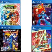 Mega Man Battle Network + X + Zero/ZX + 2 Legacy Collection PS4 Special Bundle