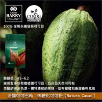 在飛比找完美烘焙材料坊優惠-法國可可巴芮 Cacao Barry：未鹼化可可粉【Natu