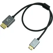 ZILR High-Speed 4Kp60 Mini HDMI to Full HDMI Cable with Ethernet 45cm