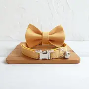 Personalized Bow Tie Small Dog Collar