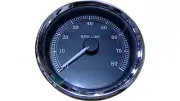 NEW OEM HARLEY-DAVIDSON TACH,4/6000 RDLN, BLK, W/S 67049-04B 67049-04B