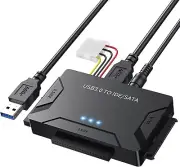 POSUGEAR External Hard Drive Reader USB 3.0 to IDE & SATA HDD/SSD Converter