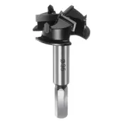 35mm (1-3/8") Carbide 3 Flutes Positioning Wood Hinge Boring Forstner Drill Bit