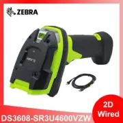 Zebra DS3608-SR3U4600VZW Ultra Rugged Handheld 2D Barcode Scanner with USB Cable