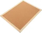 TEHAUX Cork Board Small 15.7 x 12 Inches Linen Cork Boards for Office for Office Pushpin Holes Tieback Decor