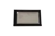 Stubbs Large Stud Card Holder (Black) (Large)